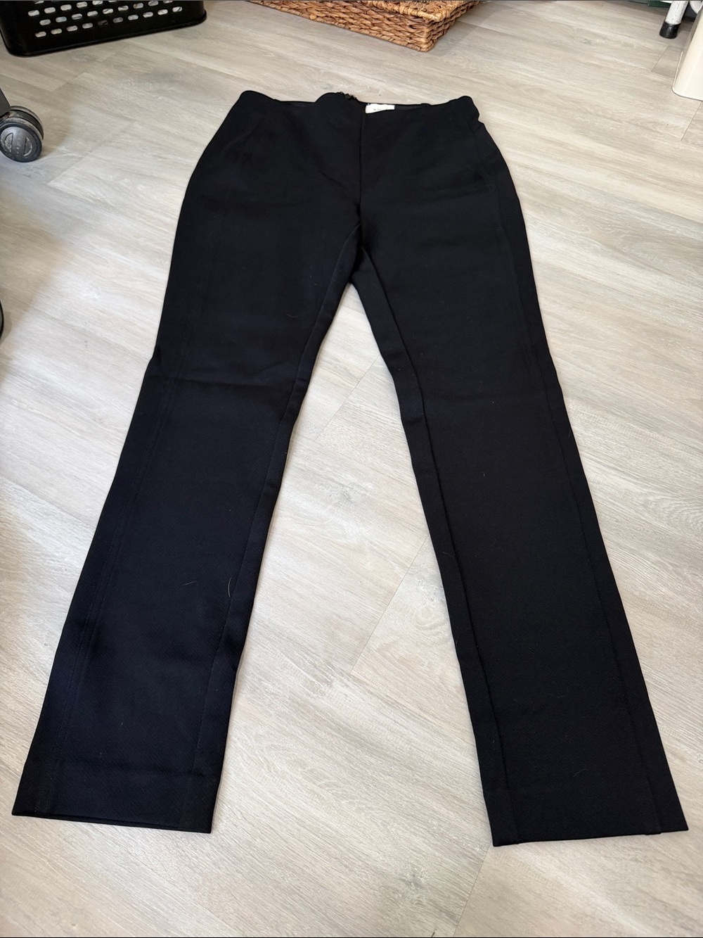 Wilfred Black Tailored Straight-Leg Trousers size 10